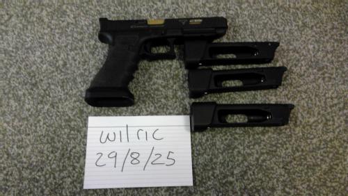 More information about "DCG Custom - EMG TTI Combat Master G34 MOS GBB Pistol Steel slide (GHK GLOCK 17 GBB System)"