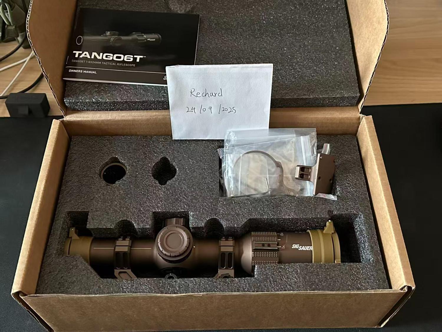 More information about "ArmaSight Tango-6T 1-6*24 FFP LPVO w RMR Top Mount (BLK/FDE)"