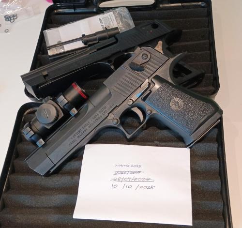 More information about "Guarder Tokyo Marui Desert Eagle metal kit cerakoted - black"