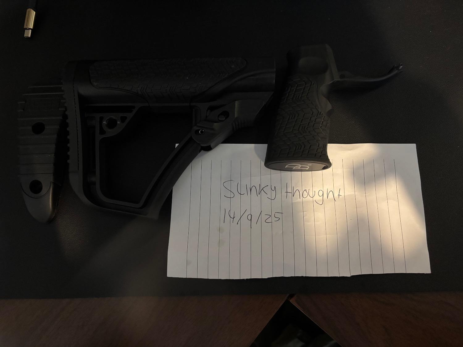 More information about "Daniel Defence collapsable stock and Pistol Grip"